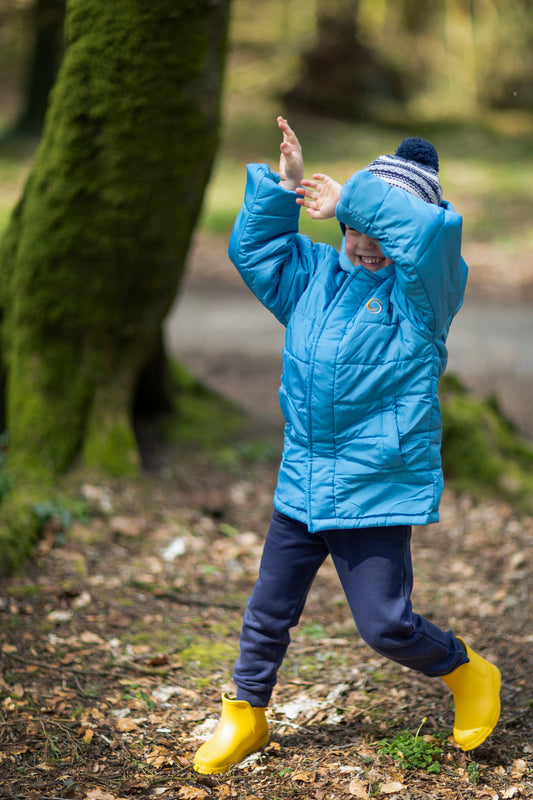 MagneFX Sky Blue Kids Adaptive Jacket