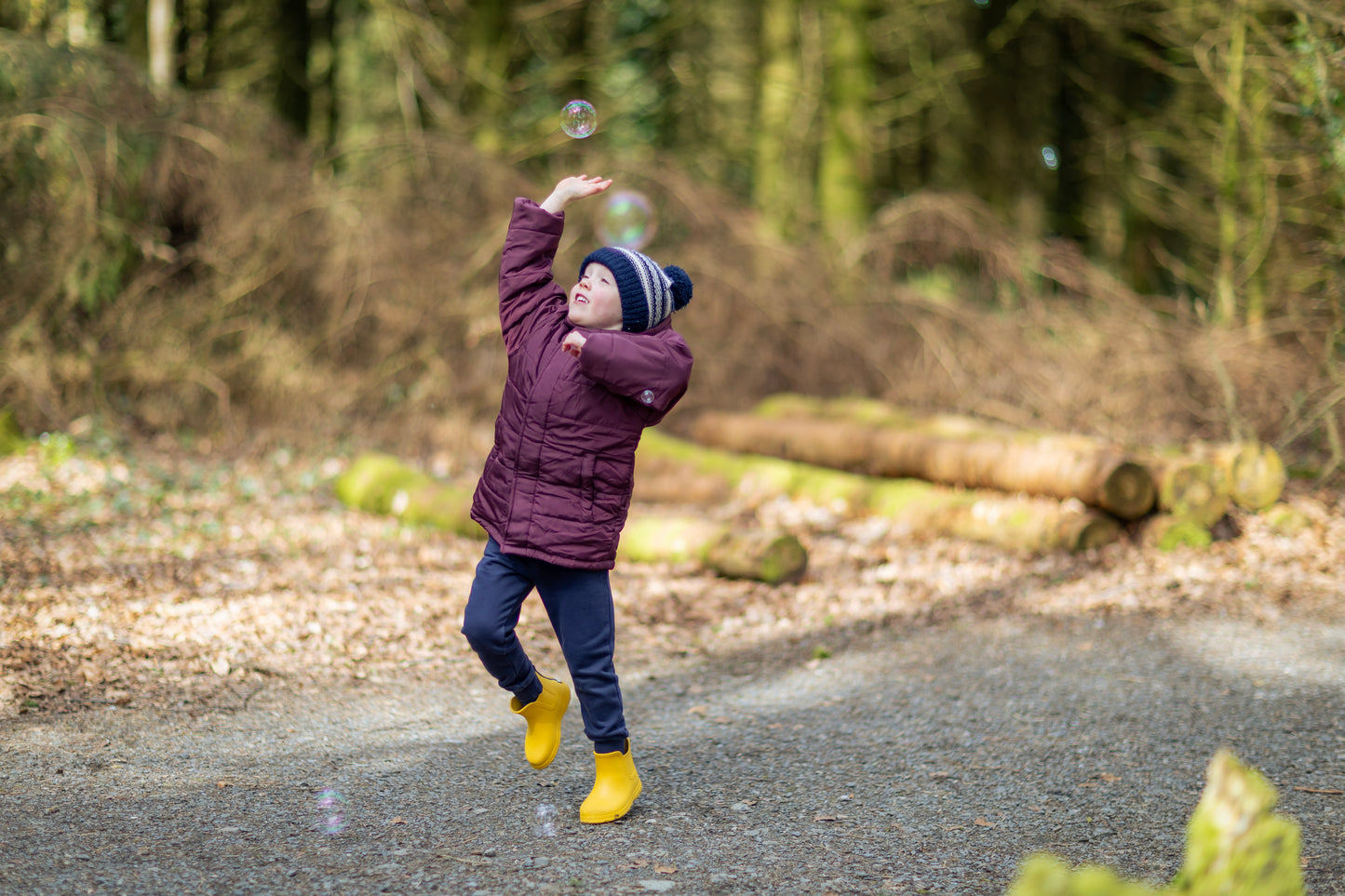 MagneFX Burgundy Adaptive Kids Jacket
