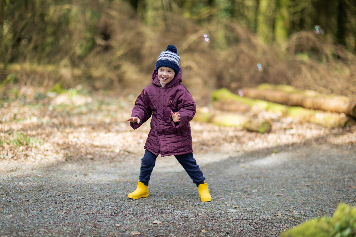 MagneFX Burgundy Adaptive Kids Jacket